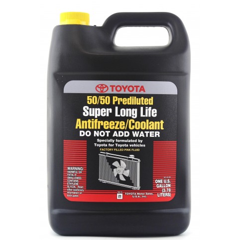 Антифриз Toyota Super Long Life Antifreeze/Coolant розовый 3,78 л (00272SLLC2)