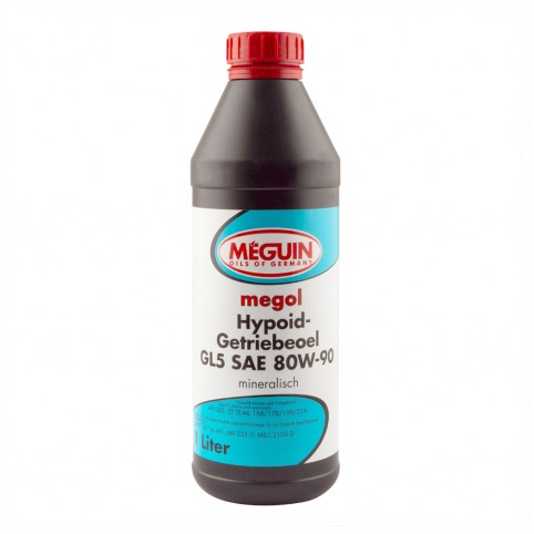 Трансмиссионное масло Meguin HYPOIDGETRIEBEOEL GL5 SAE 80W-90 1 л