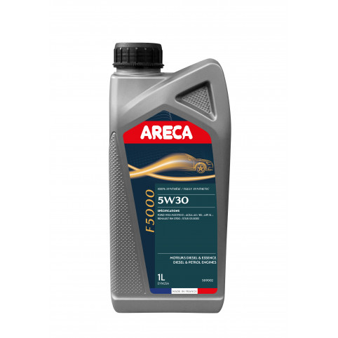 Моторное масло ARECA F5000 5W-30 1 л