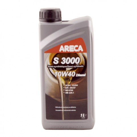 Моторное масло ARECA S3000 DIESEL 10W-40 1 л