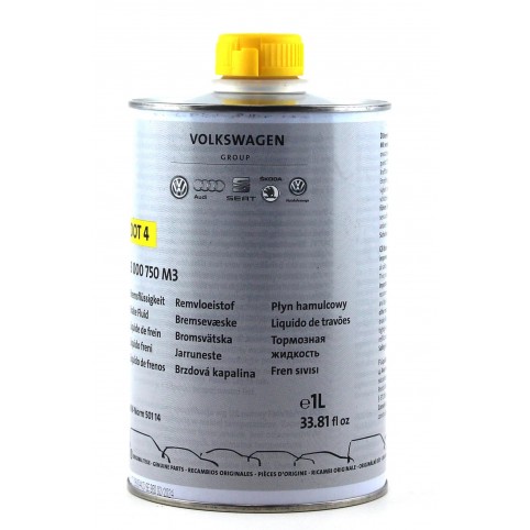Тормозная жидкость DOT 4 VAG Brake Fluid 1 л (B000750M3)