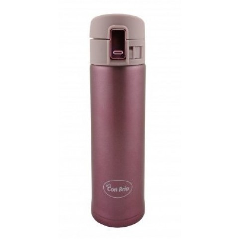 Термокухоль (термокружка) Con Brio СВ-378 рожева 450 мл