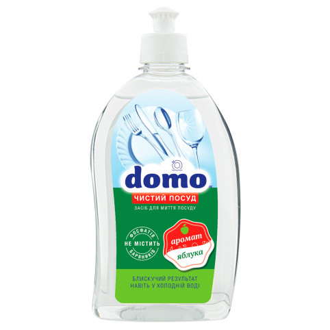 Средство для мытья посуды DOMO яблоко 500 мл (XD 33003)