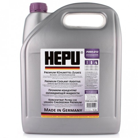 Антифриз Hepu G13 фіолетовий концентрат 5 л