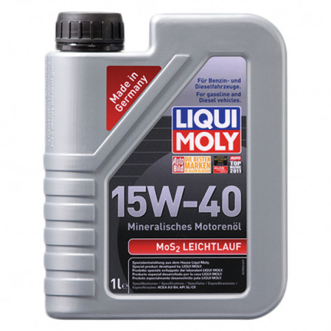 Моторное масло Liqui Moly MoS2 Leichtlauf SAE 15W-40 1 л 2570