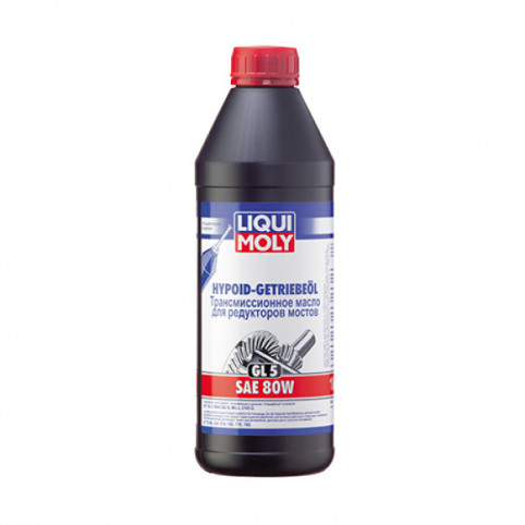 Трансмиссионное масло Liqui Moly Hypoid-Geriebeoil 80W GL5 1 л (1025)
