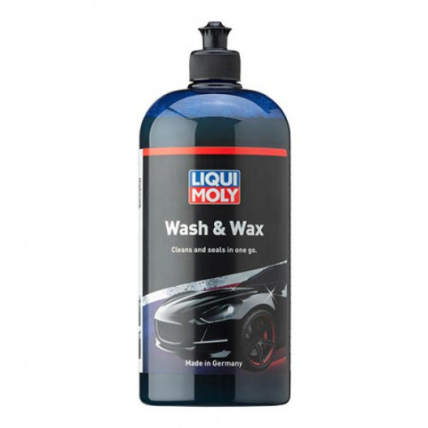 Автомобильный шампунь с воском - Wash & Wax 1л.