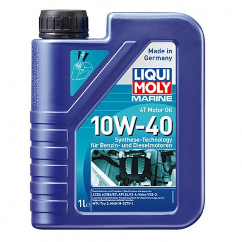Масло Liqui Moly для лодочных моторов Marine Motoroil 4T 10W-40 1 л (25012)