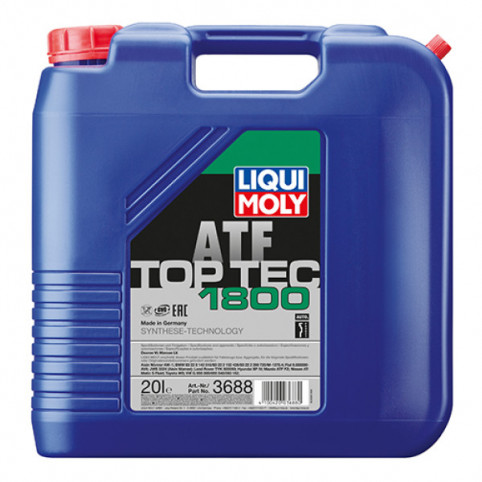 Трансмиссионное масло Liqui Moly Top Tec ATF 1800 20 л (3688)