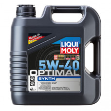 Моторное масло Liqui Moly Optimal Synth 5W-40 4 л 3926