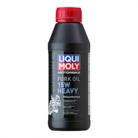 Олива для мотовилок і амортизаторів Liqui Moly Motorbike Fork Oil 15W Heavy 500 мл (1524)