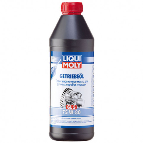 Трансмиссионное масло Liqui Moly Getriebeoil 75W-80 GL-5 1 л (7619)