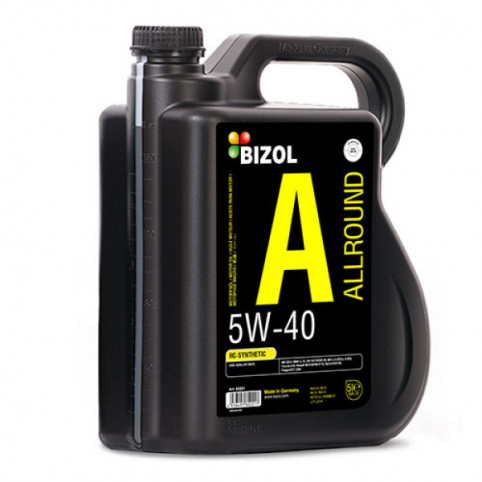 Моторное масло BIZOL Allround 5W-40 5 л B85221