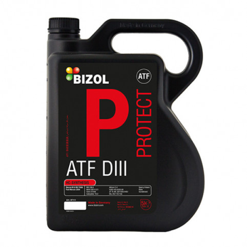 Масло трансмиссионное - BIZOL Protect ATF DIII 5л