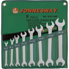 Набор ключей рожковых 6-22мм, 8 предметов, W25108S Jonnesway