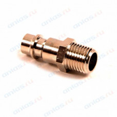 Разъем для пневматических изделий 1/4" (папа) наружная резьба, GM-02PM Jonnesway