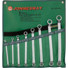 Набір ключів накидних 75-гр, 6-22 мм, 8 предметів, W23108S Jonnesway