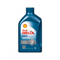 Моторна олива Shell Helix HX7 10w40 1л SN/CF A3/B4 (синій)