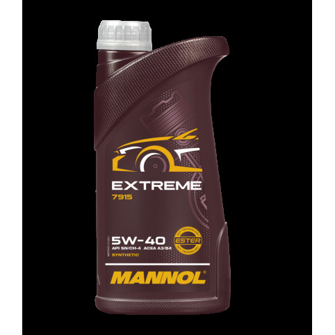 Моторне масло Mannol Extreme 5w40 SN/CF 1л