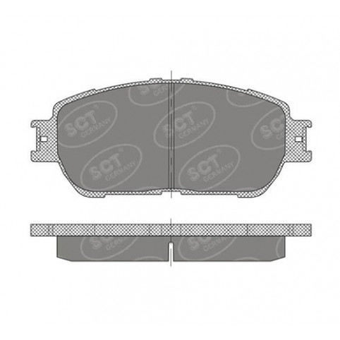 SCT Колодки SP 474 PROFI Line