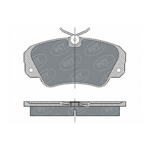 SCT Колодки SP 287 PROFi line