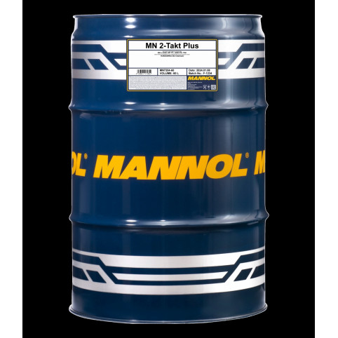 Моторна олива Mannol 2Takt Plus (красного кольору) 60л/51кг