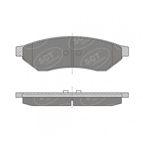 SCT Колодки SP 645 Profi Line