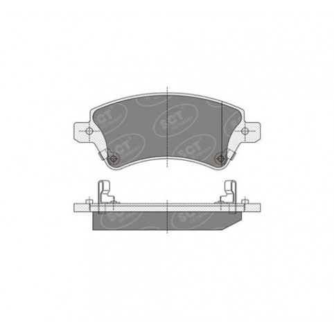 SCT Колодки SP 351 Profi line