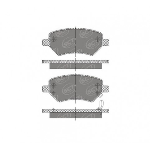 SCT Колодки SP 696 Profi Line