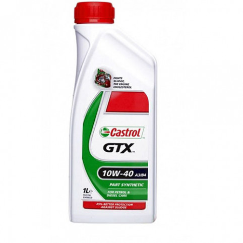 Castrol GTX 10w40 1л SL/CF A3/B4 (4)