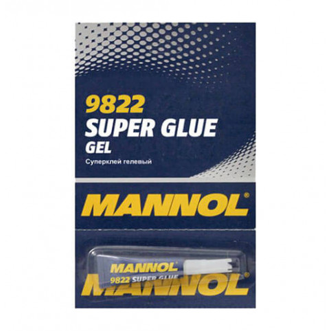 Секундний Клей Mannol 9822 GEL Super Glue