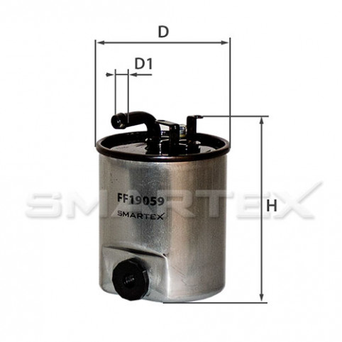 Фільтр паливний SMARTEX FF19059 (SCT ST 390, PP 841/3)