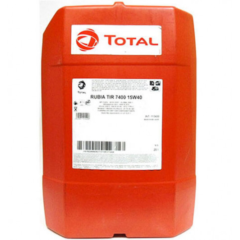 Моторна олива TOTAL RUBIA TIR 7400 15w40 20л