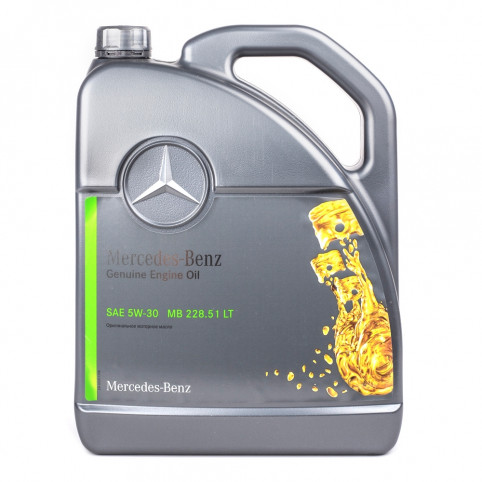 Оригінальна моторна олива MERCEDES-BENZ Engine Oil 5W30 229.1 5л