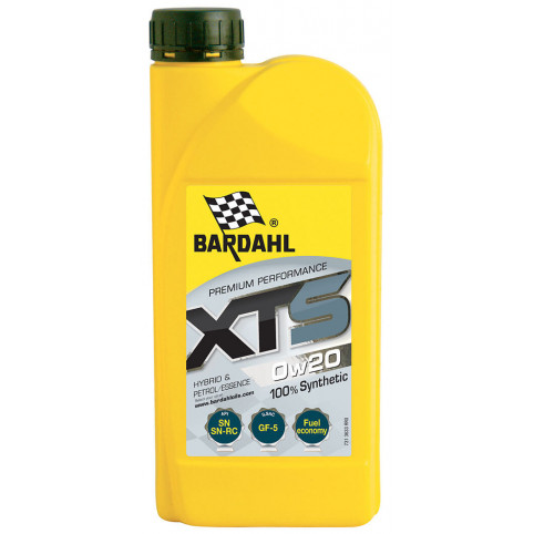 Моторна олива BARDAHL XTS 0W20 1л.