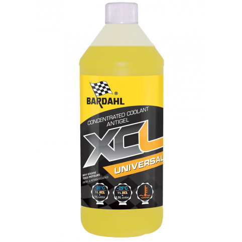 Концентрат антифризу BARDAHL ENGINE ANTIFREEZE (жовтий) 1л. 7111