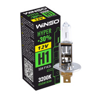 Автолампа галогенна Winso 12V H1 55 W (1000) +30% 712100