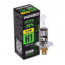 Автолампа галогенна Winso 12V H1 55 W (1000) +30% 712100