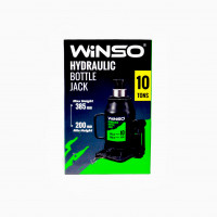 Домкрат гідравлічний телескопічний WINSO 10т., висота 200-385мм., картонна упаковка 170100