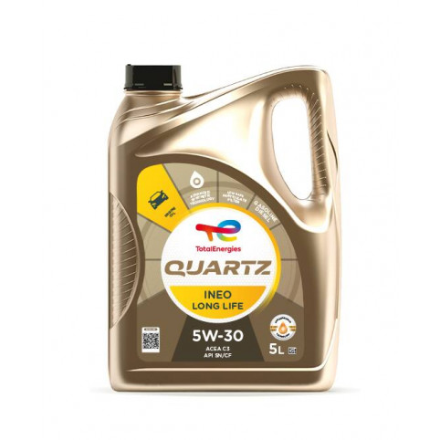 Моторне масло Total QUARTZ Ineo Long Life 5w30 5л/4,41 кг НОВА КАНІСТРА!