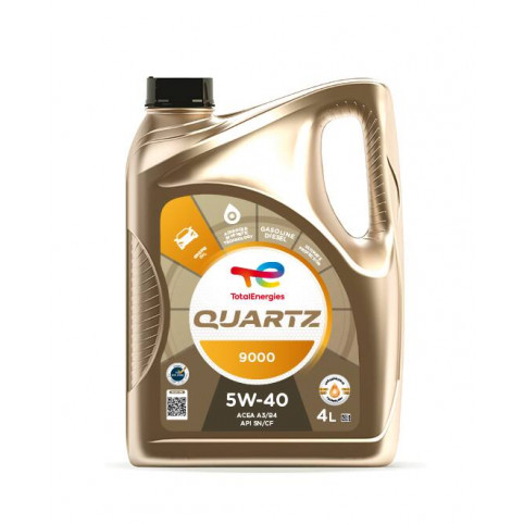 Моторна олива Total QUARTZ 9000 5w40 4л/4,41 кг НОВА КАНІСТРА!!!