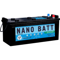 Аккумулятор NANO BATT Premium - 145 (евробанка) (1100 пуск)2020!!!