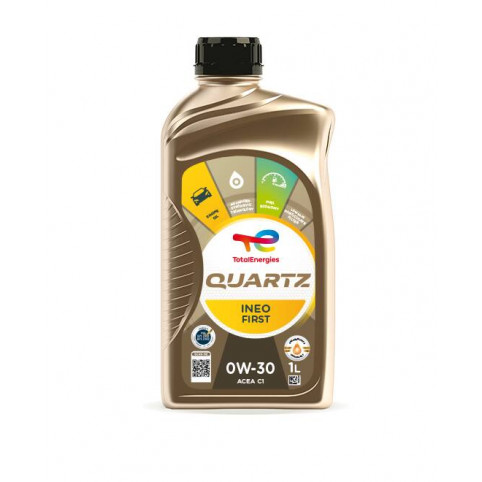 Моторна олива Total QUARTZ Ineo First 0w30 1 л/0,88кг C1/C2 PSA Peugeot Citroen B71 2312 НОВА КАНІСТРА!!