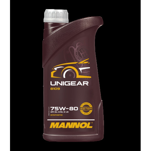 Трансмисiйна олива Mannol 8109 Unigear 75W-80 GL-4/GL-5 LS 1л GL-4/GL-5 LS