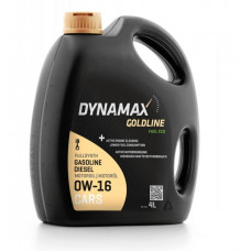 Моторна олива DYNAMAX GOLDLINE FUEL ECO 0W16 4л