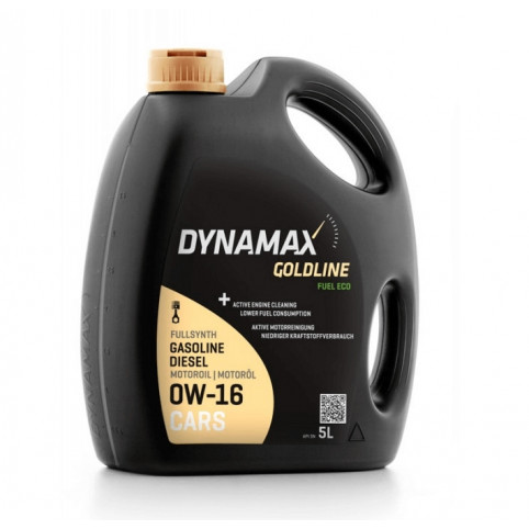 Моторна олива DYNAMAX GOLDLINE FUEL ECO 0W16 API 5л