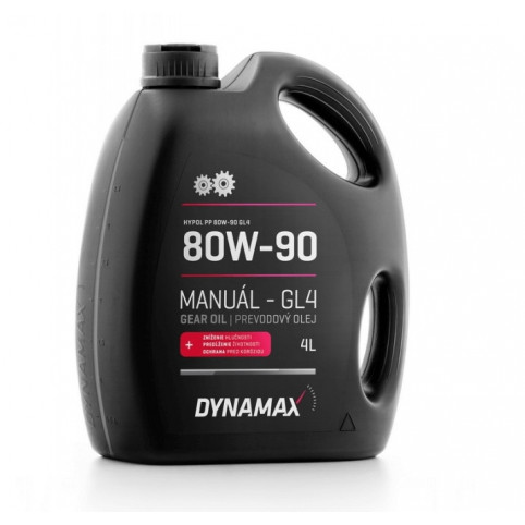 Трансмісійна олива DYNAMAX PP80W90 GL-4 4л