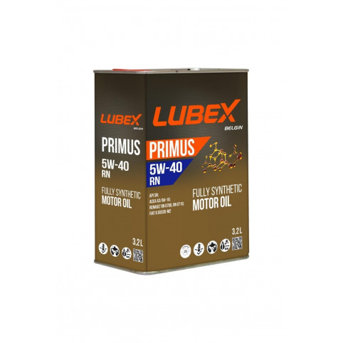 Моторна олива LUBEX PRIMUS RN 5w40 3,2л