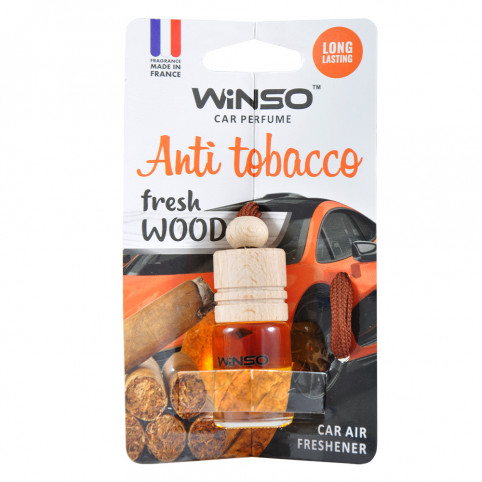 Ароматизатор пробка Winso Fresh Wood Anti Tobacco 4,5мл (30) 530290