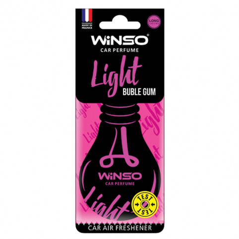 Ароматизатор картка Winso Light Bubble gum (50) 532940